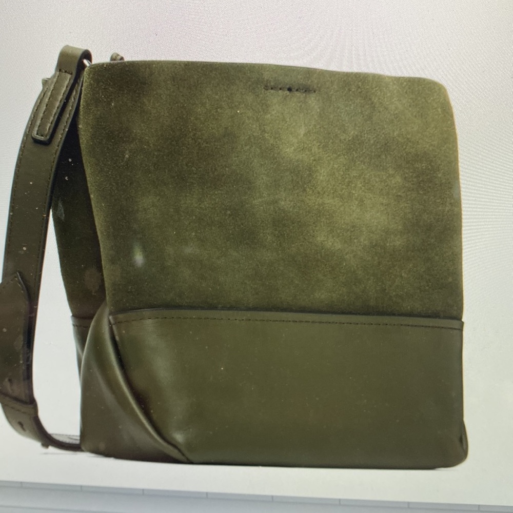 Rag & Bone Suede Olive Bag